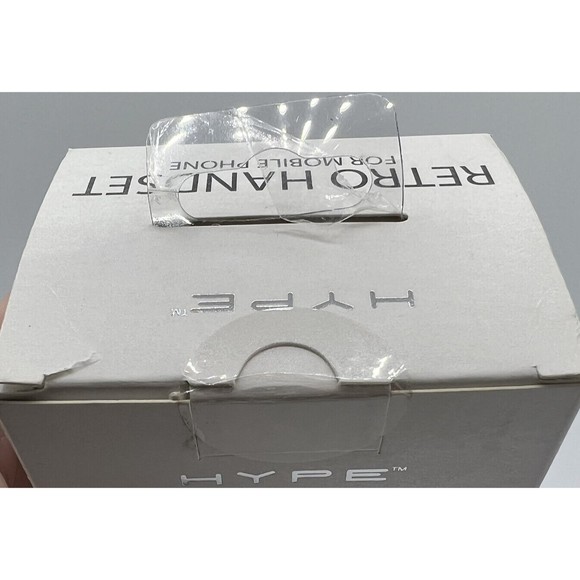 Hype Retro Handheld Handset for Mobile Phone One Touch Answer HY 705 BLK Black - Picture 5 of 6